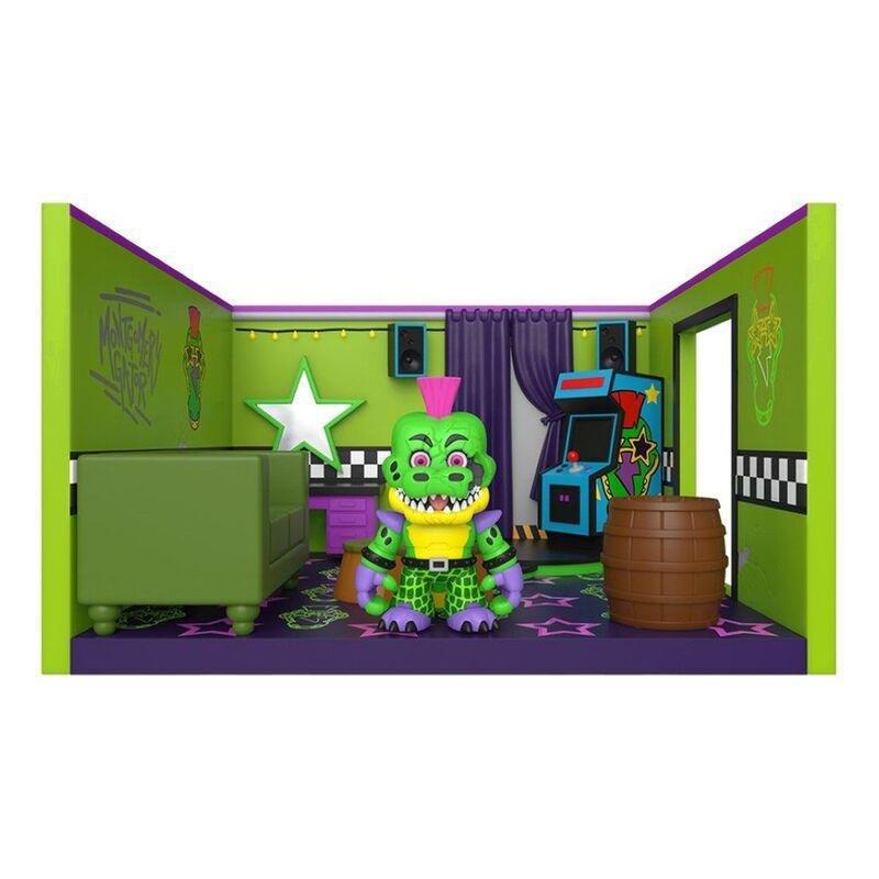 Funko Snaps! Five Nights At Freddy's Security Breach Montgomery Fator 3.5-inch Vinyl Figure with Dressing Room Playset, , medium