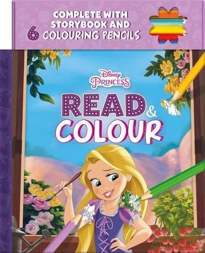Disney Princess Rapunzel Read & Colour | Bo Igloo, , large image number 0
