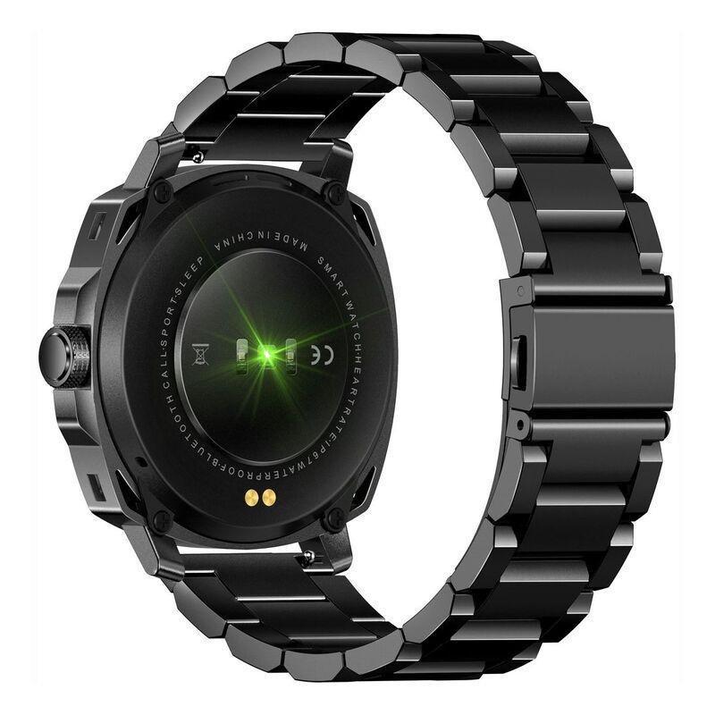 Swiss Military DOM4 Smartwatch - Black with Gunmetal Strap, , large image number 1