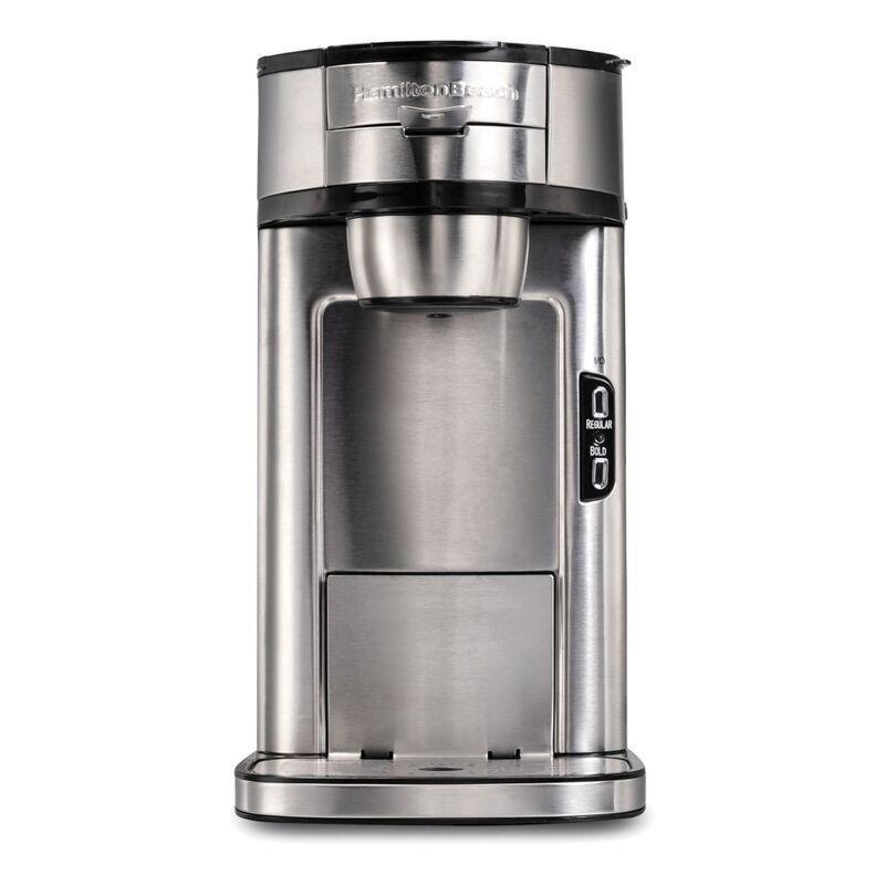 Hamilton beach stainless steel coffee maker best sale