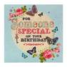 HALLMARK - Hallmark for Someone Special Birthday Butterfly Greeting Card (160 x 160mm)