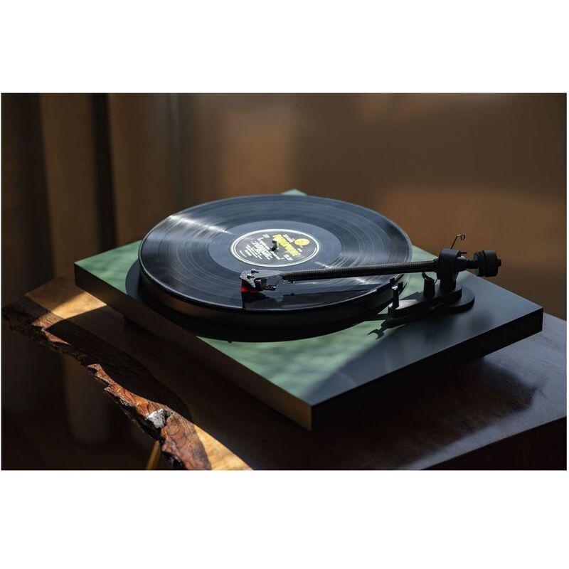 Pro-Ject Debut Carbon Evo Belt-Drive Turntable with Ortofon 2M Red - Satin Green, , large image number 1