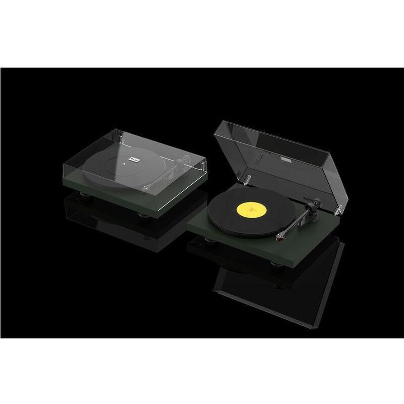 Pro-Ject Debut Carbon Evo Belt-Drive Turntable with Ortofon 2M Red - Satin Green, , large image number 4