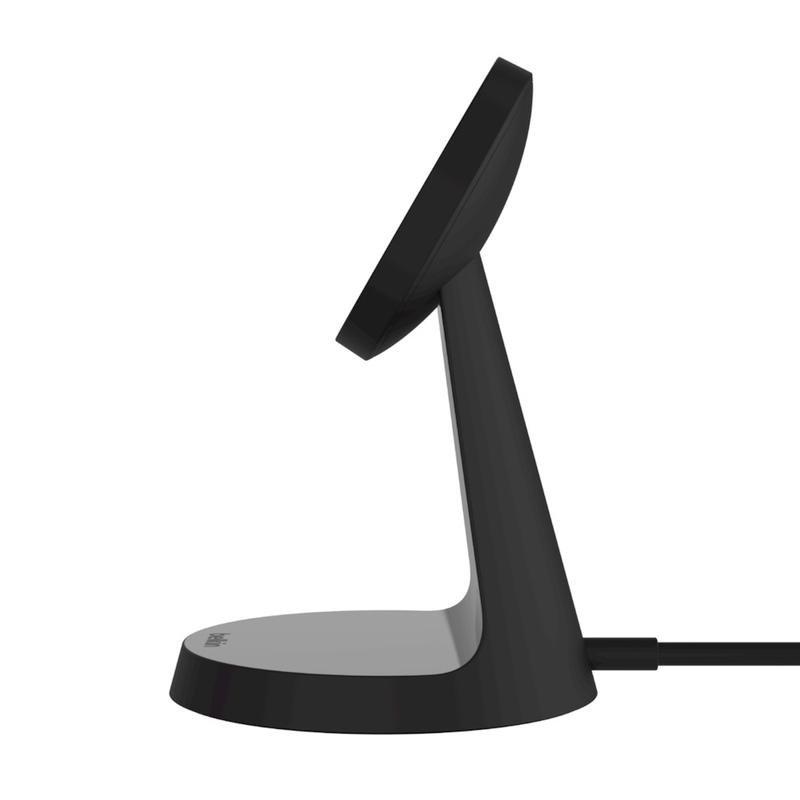 Belkin BoostCharge Magnetic Wireless Charger Stand 7.5W Black for iPhone 12, , large image number 2