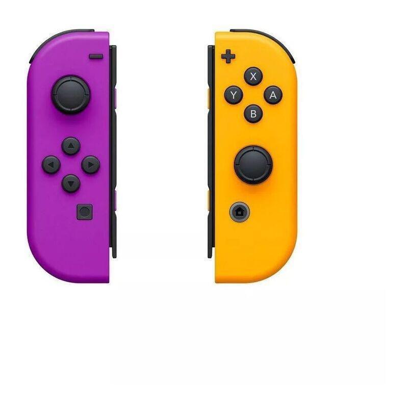 Nintendo Switch Joy-Con Controller Pair - Neon Purple/Orange, , large image number 2