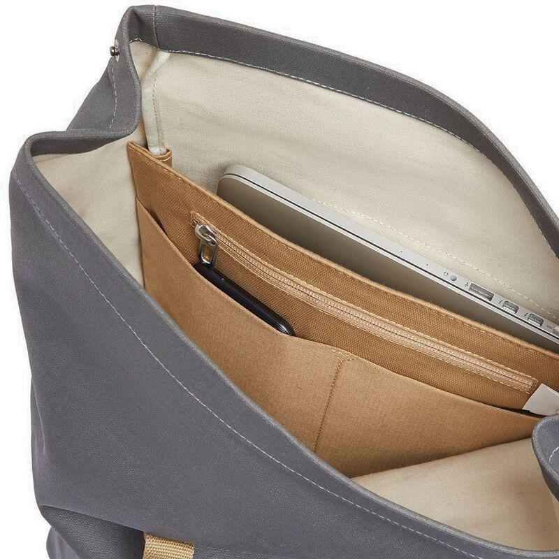 Brooks Pickwick Cotton Backpack Grey, , large image number 7