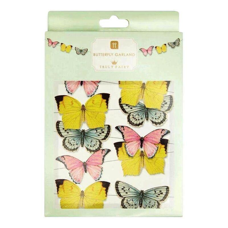 Talking Tables Truly Fairy Mini Butterfly Bunting 5m, , large image number 0