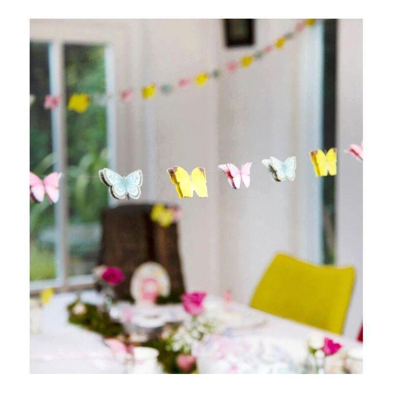 Talking Tables Truly Fairy Mini Butterfly Bunting 5m, , large image number 2