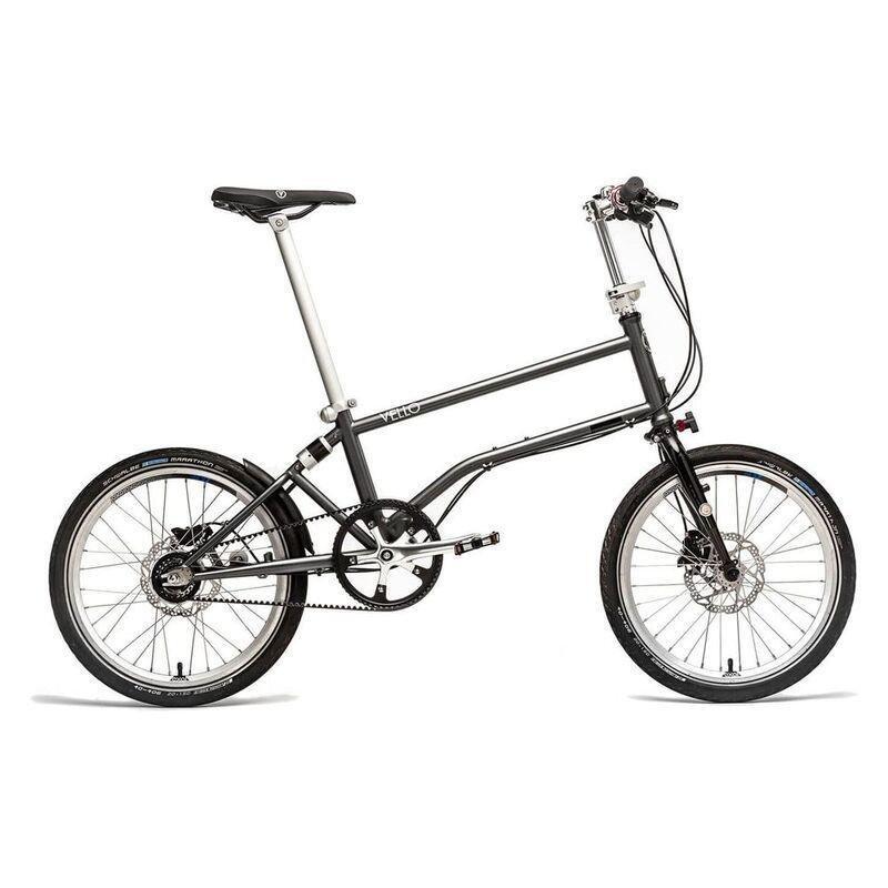 Vello Alfine 8 Folding Bike - Anthracite, , large image number 0