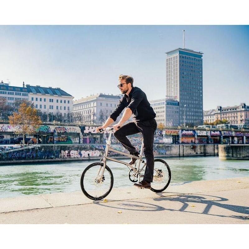 Vello E-bike Folding Bike+ Automatic - Titanium Speed Drive - Silver, , large image number 1