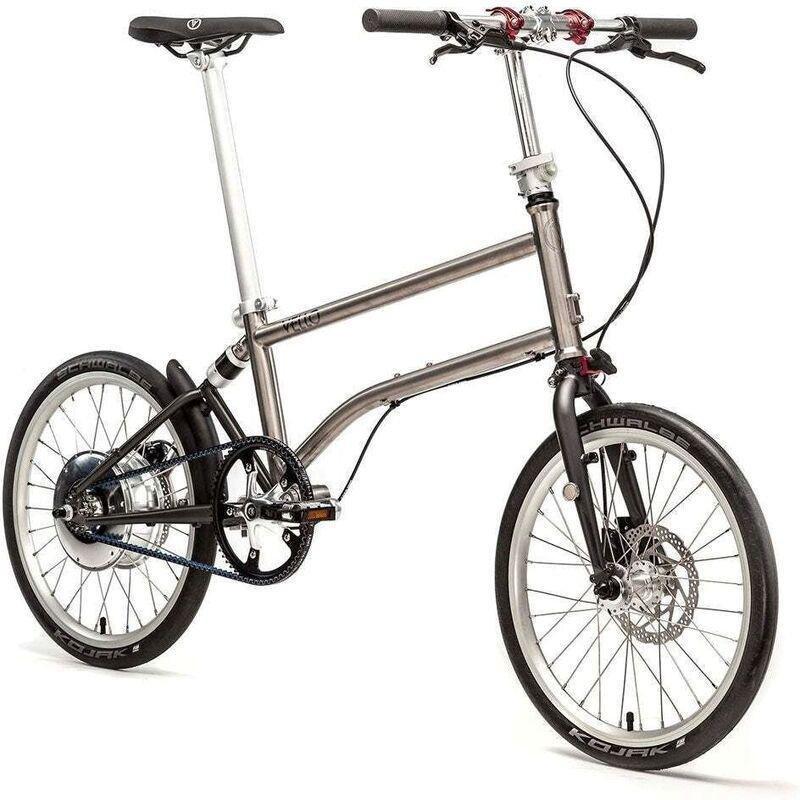 Vello E-bike Folding Bike+ Automatic - Titanium Speed Drive - Silver, , large image number 2