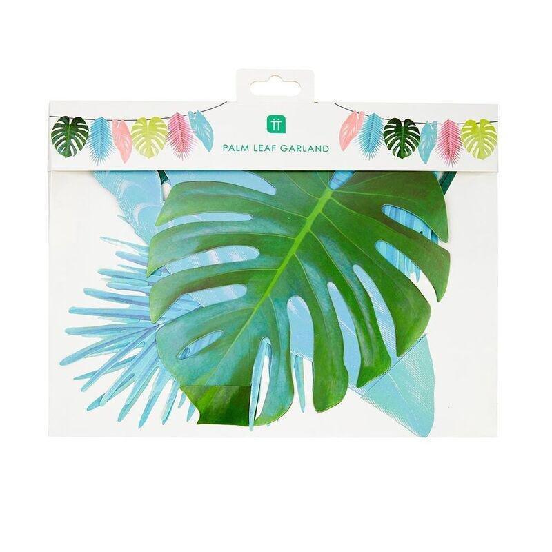 Talking Tables Fiesta Multi Colour Palm Leaf Garland 2.6m, , medium