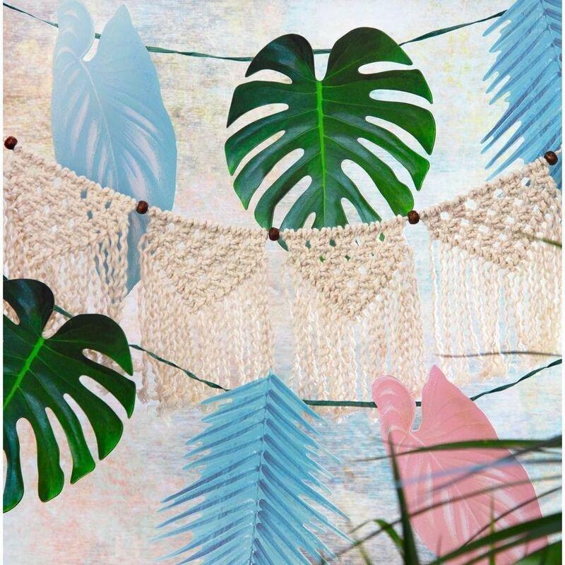 Talking Tables Fiesta Multi Colour Palm Leaf Garland 2.6m, , large image number 3