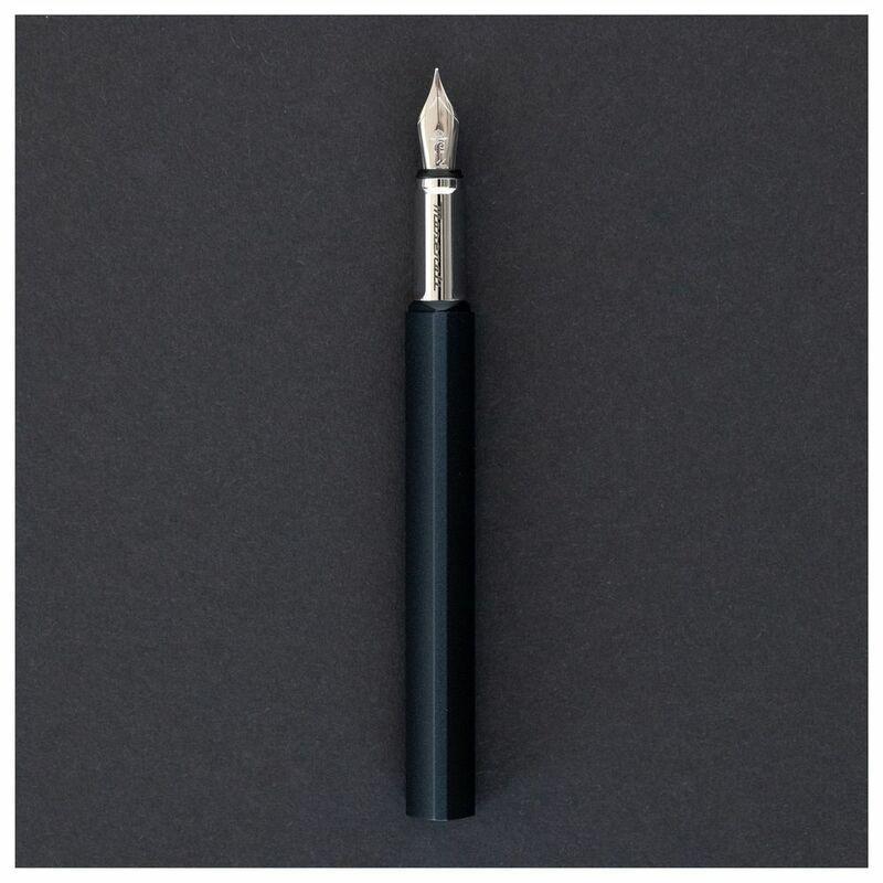 Pininfarina Segno Maserati Edition PF One Fountain Pen Dark Blue/Nib Medium - Schmidt K6 Converter Black Ink, , large image number 8
