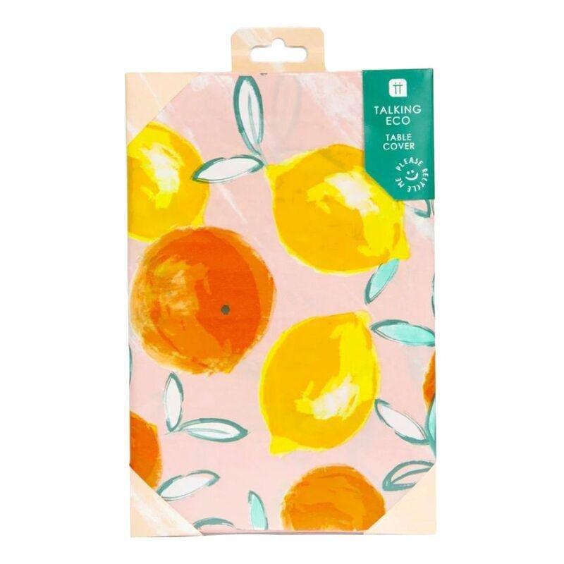Talking Tables Citrus Choice Paper Table Cover (120 x 180 cm), , medium