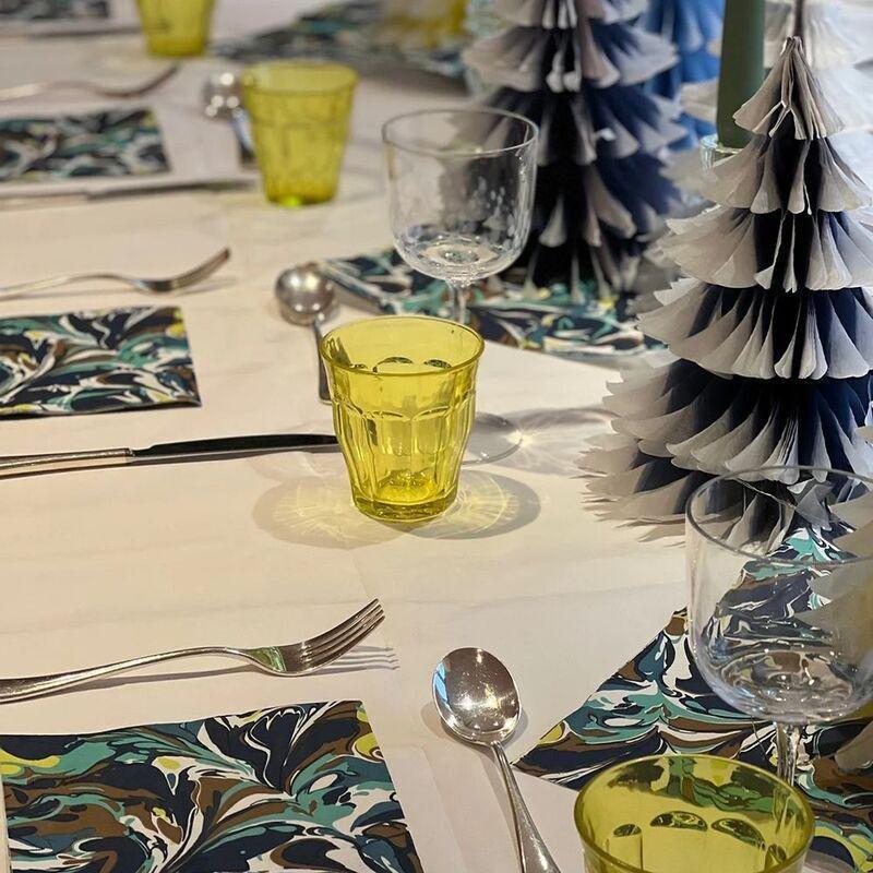 Talking Tables Marble Napkin 33 cm (Pack of 21), , large image number 4