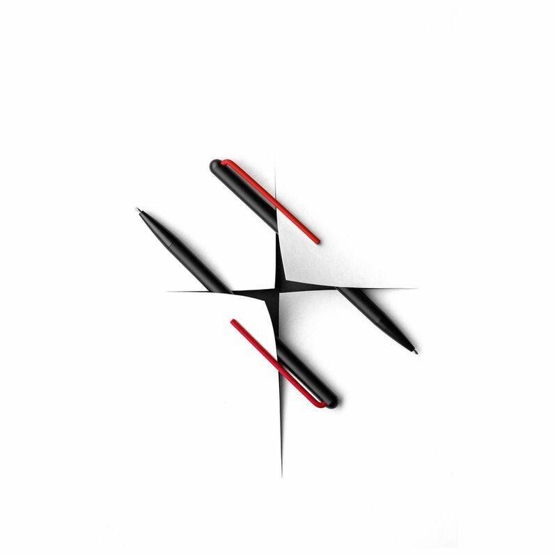Pininfarina Segno Grafeex Ballpoint - Red Ballpoint Pen - Cross Refill Black Ink, , large image number 3