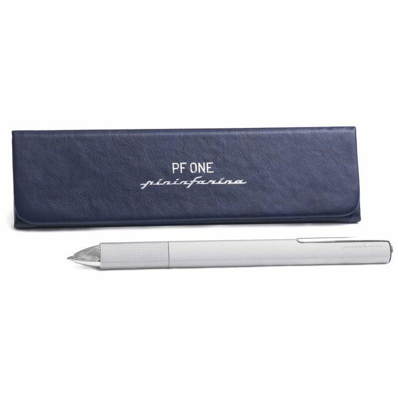 Pininfarina Segno PF One Ballpoint Silver Ballpoint Pen - Parker Style G2 Ballpoint Refill Black Ink, , large image number 2