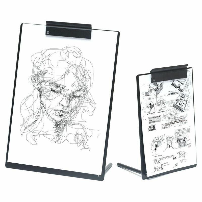 HMM Clipboard A4 Letter Board With Pen & Magnetic Clip, , large image number 6