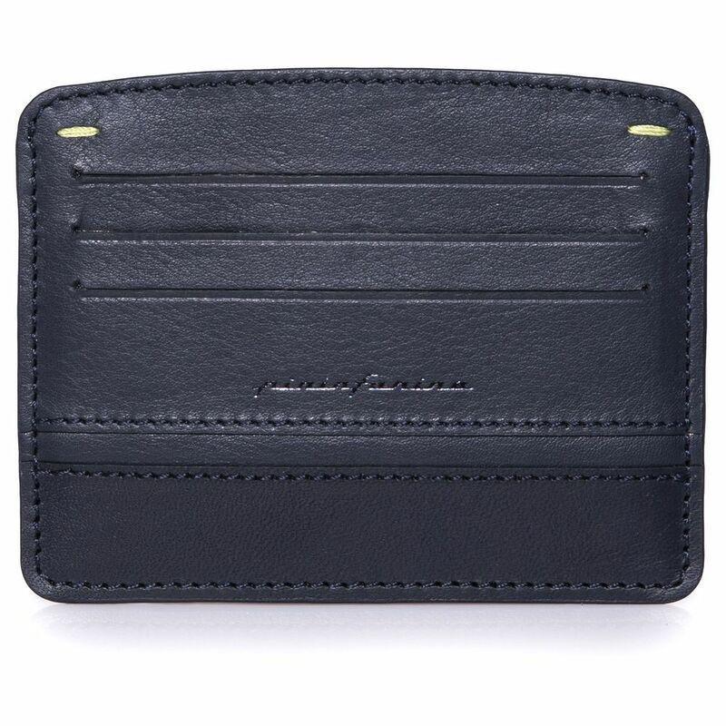 Pininfarina Segno Folio Credit Cards Holder Blue Credit Card Holder, , large image number 0