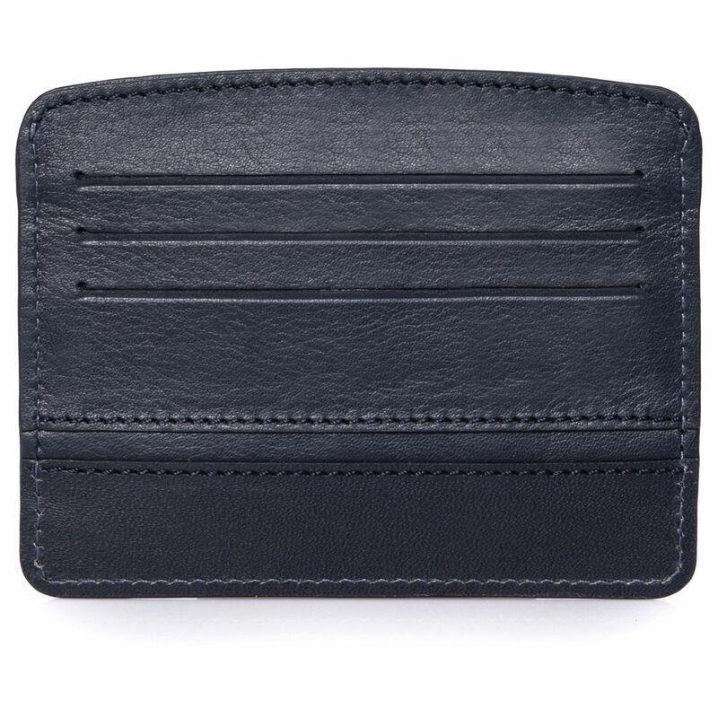 PININFARINA SEGNO - Pininfarina Segno Folio Credit Cards Holder Blue Credit Card Holder