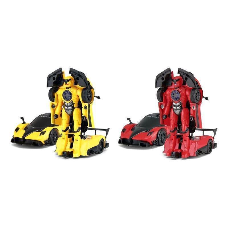 Rastar Pagani Zonda Transformable 1:32 Scale R/C Car (Assorted - Includes 1) - Yellow/Red, , large image number 0