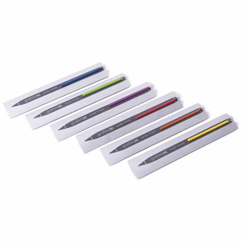 Pininfarina Segno Grafeex Pencil Orange Graphite Pencil - Grafeex Tip Graphite Compound, , large image number 2