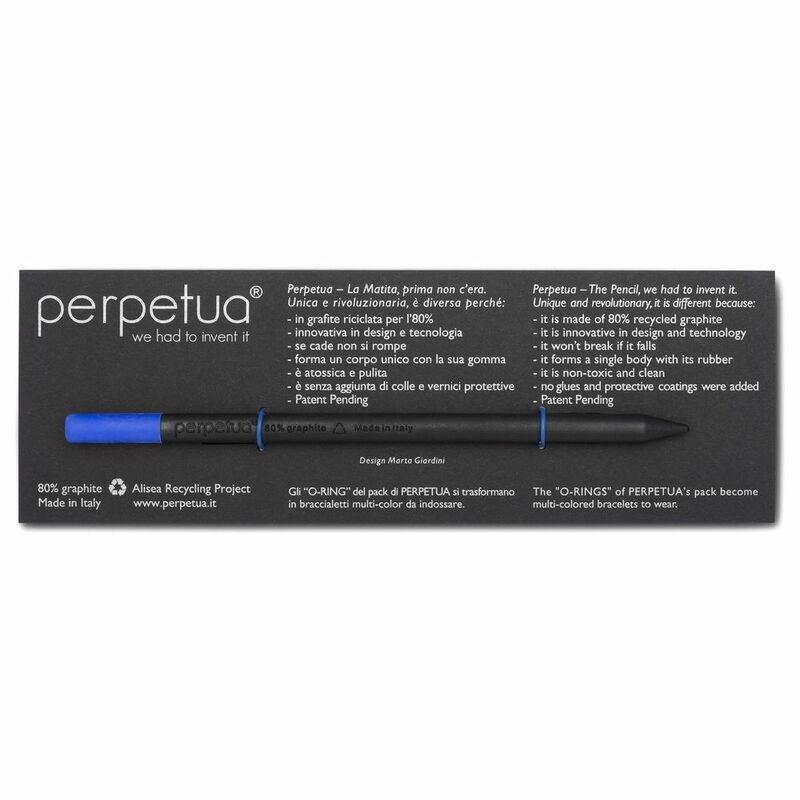 Perpetua Matita 80&#37; Grafite Pencil Blue Dark - Zantech, , large image number 0