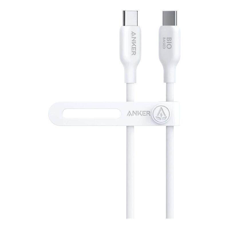 Anker 544 USB-C to USB-C Cable (Bio-Based) - 3ft - White, , large image number 0