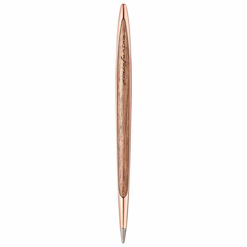 Pininfarina Segno Cambiano Rose Gold Walnut - Gold Edition Inkless Pen - Ethergraf Metal Alloy, , large image number 2