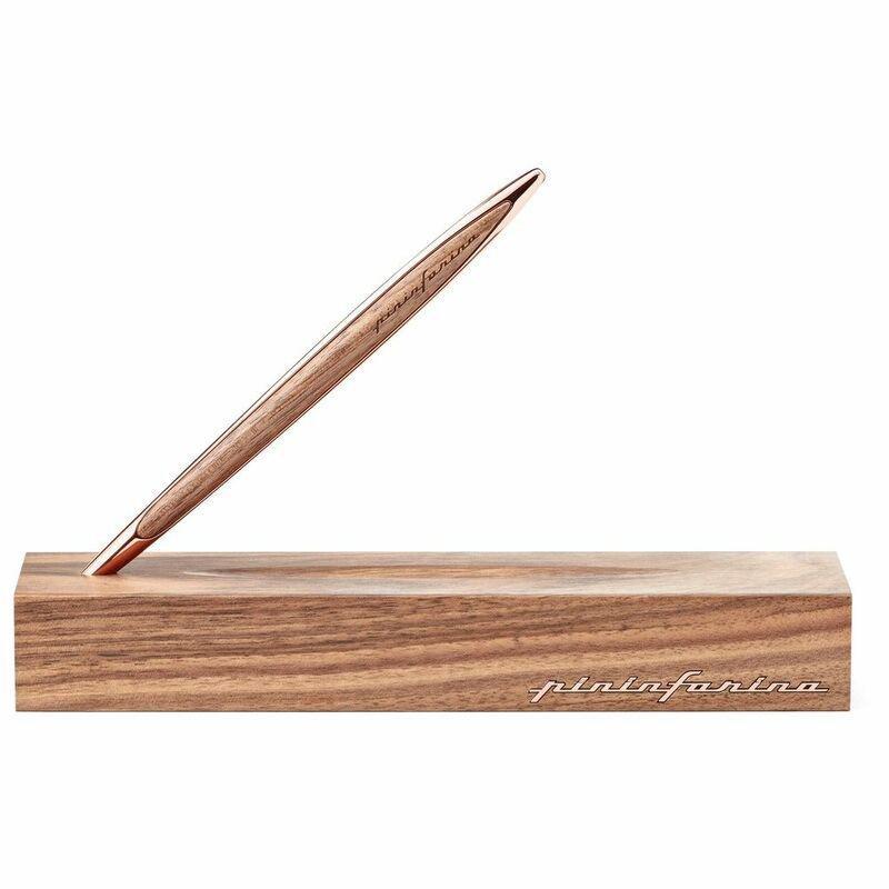 Pininfarina Segno Cambiano Rose Gold Walnut - Gold Edition Inkless Pen - Ethergraf Metal Alloy, , large image number 3