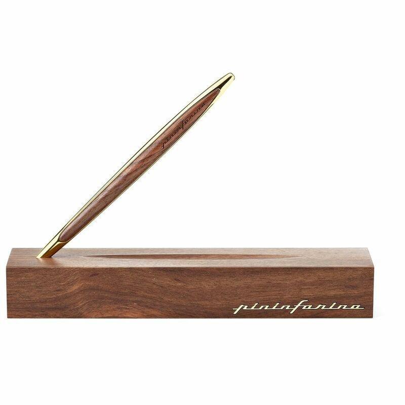 Pininfarina Segno Cambiano Pale Gold Walnut - Gold Edition Inkless Pen - Ethergraf Metal Alloy, , large image number 0