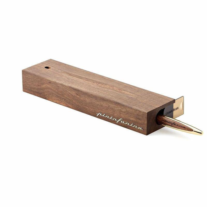 Pininfarina Segno Cambiano Pale Gold Walnut - Gold Edition Inkless Pen - Ethergraf Metal Alloy, , large image number 2