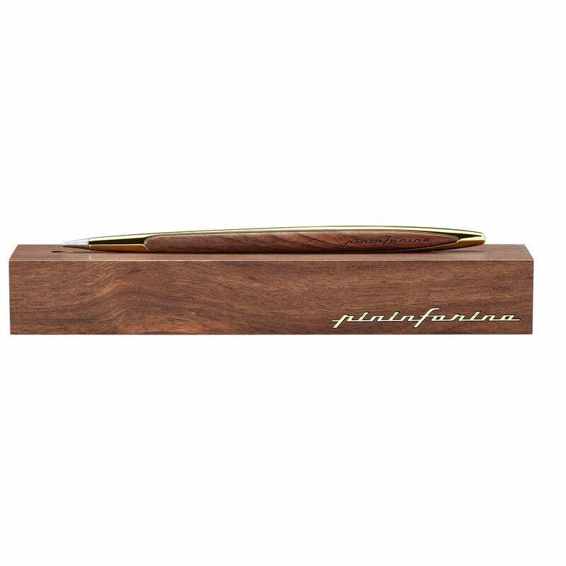 Pininfarina Segno Cambiano Pale Gold Walnut - Gold Edition Inkless Pen - Ethergraf Metal Alloy, , large image number 3