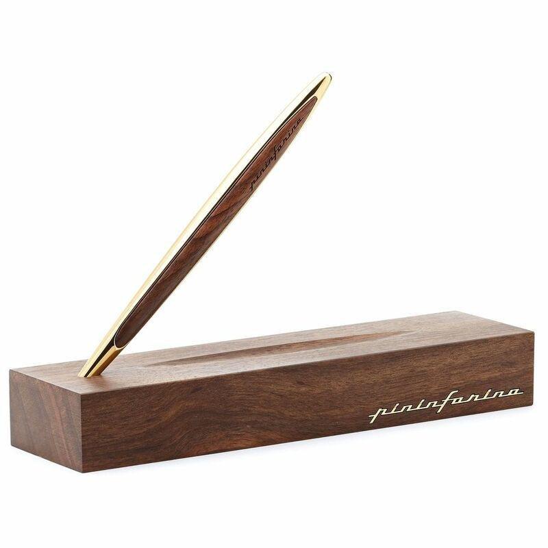 Pininfarina Segno Cambiano Pale Gold Walnut - Gold Edition Inkless Pen - Ethergraf Metal Alloy, , large image number 8