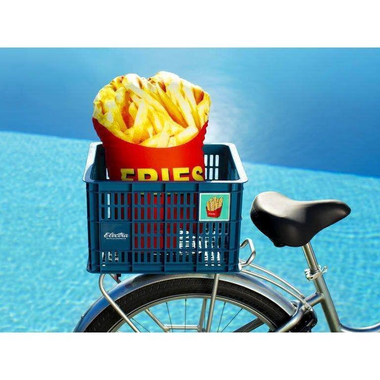 Electra Basil Bike Crate Teal, , large image number 1