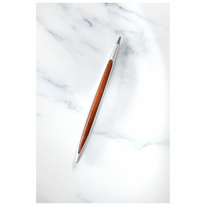 Pininfarina Segno Cambiano Luxury Leather Limited Edition 01- Natural Inkless Pen - Ethergraf Metal Alloy, , large image number 3
