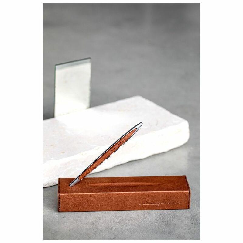 Pininfarina Segno Cambiano Luxury Leather Limited Edition 01- Natural Inkless Pen - Ethergraf Metal Alloy, , large image number 5