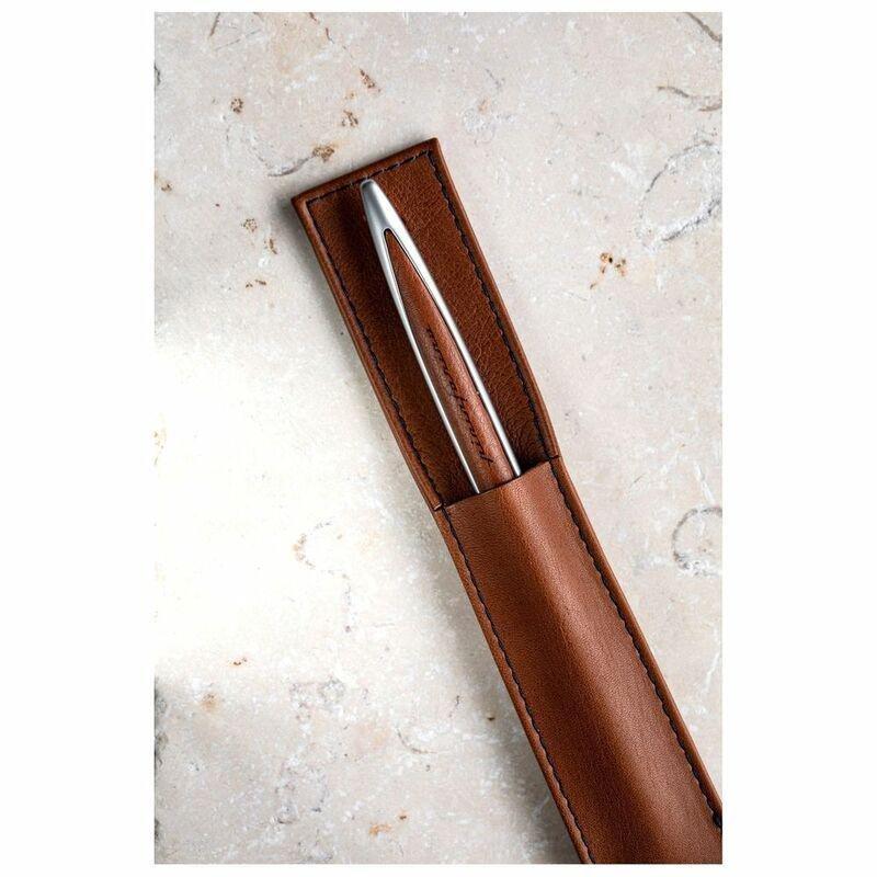 Pininfarina Segno Cambiano Luxury Leather Limited Edition 01- Natural Inkless Pen - Ethergraf Metal Alloy, , large image number 8
