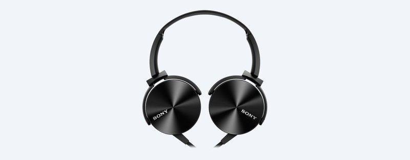 Sony MDR-XB450 Extra Bass Wired On-Ear Headphone Black, , large image number 1