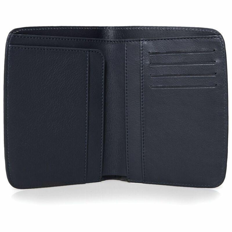 Pininfarina Segno Folio Passport Case Blue Passport Holder, , large image number 2
