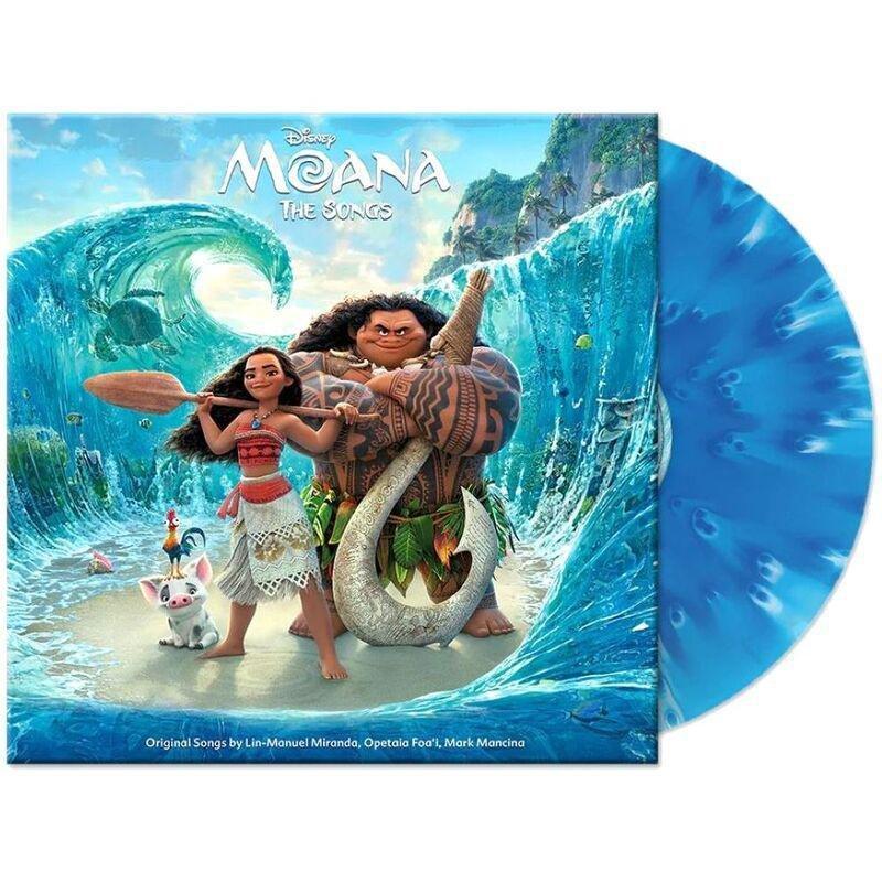 Disney Moana The Songs (Blue Colored Vinyl) (Limited Edition) (1 Disc) | Original Soundtrack, , large image number 0