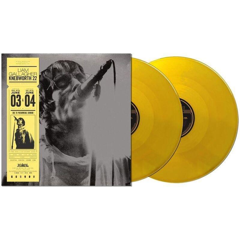 Knebworth 22 (Sun Yellow Colored Vinyl) (Limited Edition) (2 Discs) | Liam Gallagher, , medium