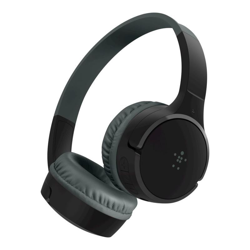Belkin SOUNDFORM Mini Black Wireless On-Ear Headphones for Kids, , medium