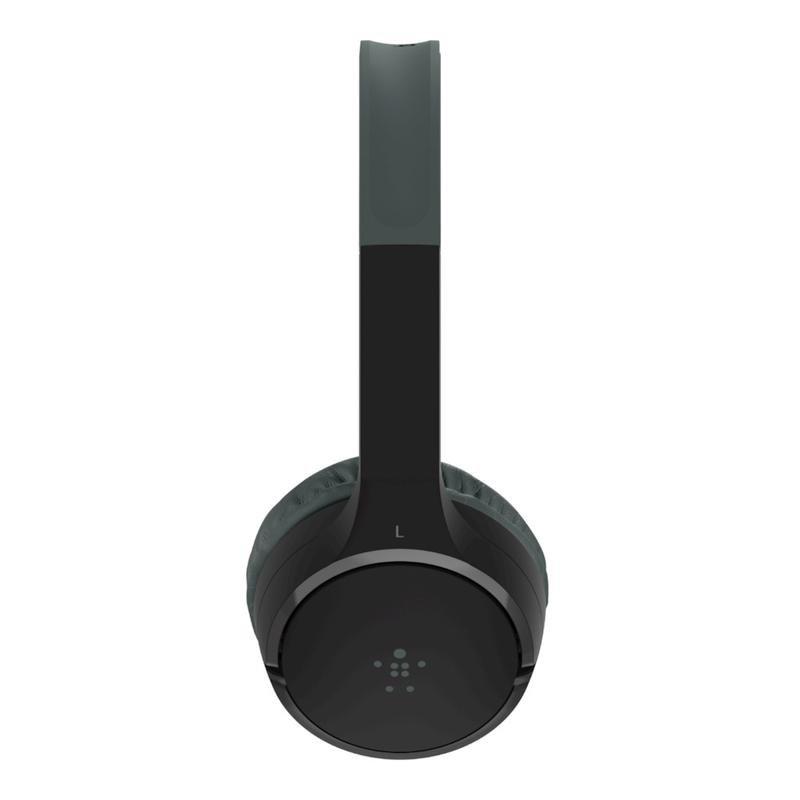 Belkin SOUNDFORM Mini Black Wireless On-Ear Headphones for Kids, , large image number 4