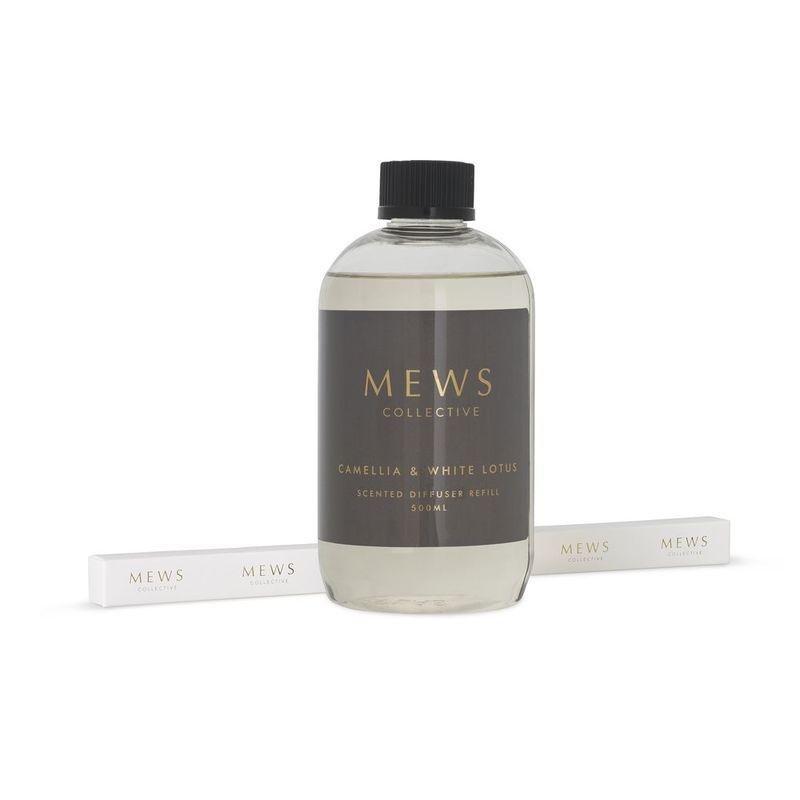 Mews Collective Camellia & White Lotus Diffuser Refill, , large image number 0