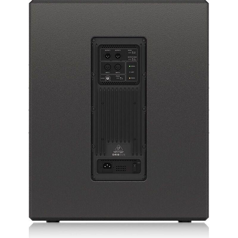 Behringer DR18SUB 2400W 18 inch Powered Subwoofer, , large image number 1