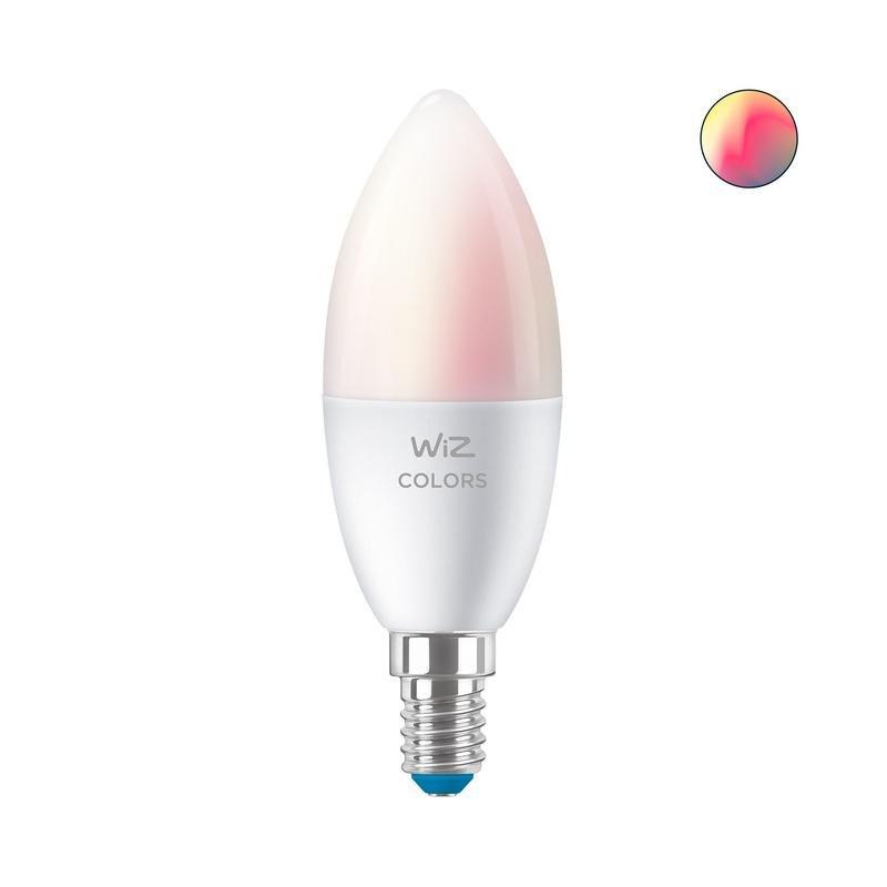Wiz Candle C37 E14 Wi-Fi Ble 40W 922-65 RGB 1PF/6, , large image number 0
