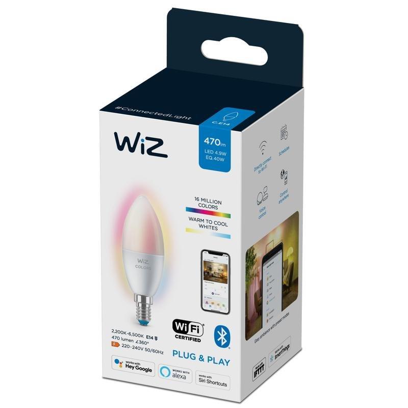 Wiz Candle C37 E14 Wi-Fi Ble 40W 922-65 RGB 1PF/6, , large image number 3