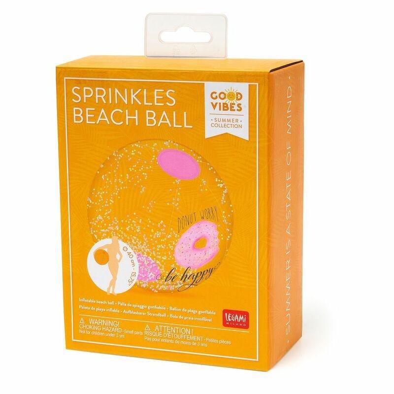 Legami Glitter Beach Ball Donut, , large image number 1